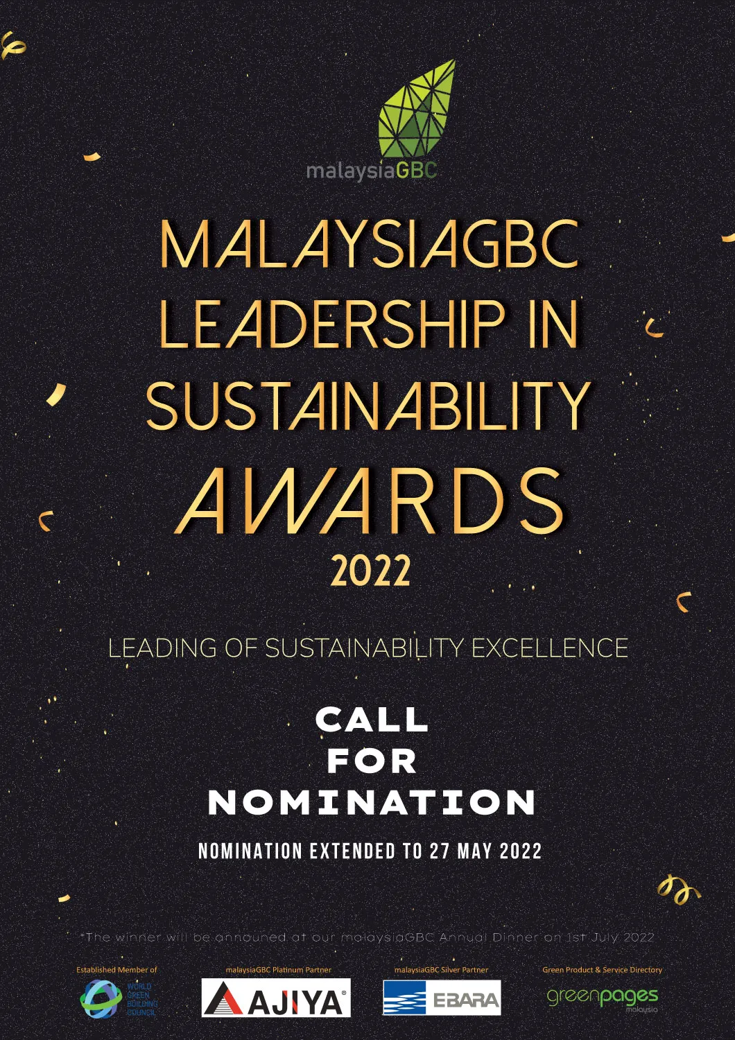 malaysiaGBC LEADERSHIP IN SUSTAINABILITY AWARDS 2022 – CALL FOR ...